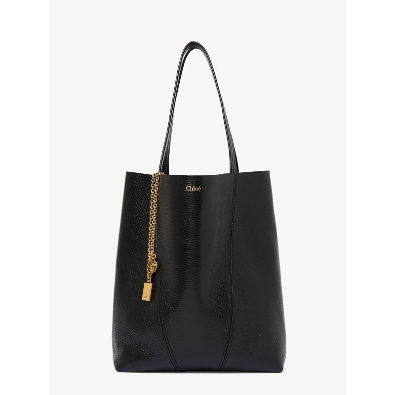 Chloé Spin leather shoulder bag