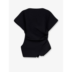 Asymmetrical viscose top