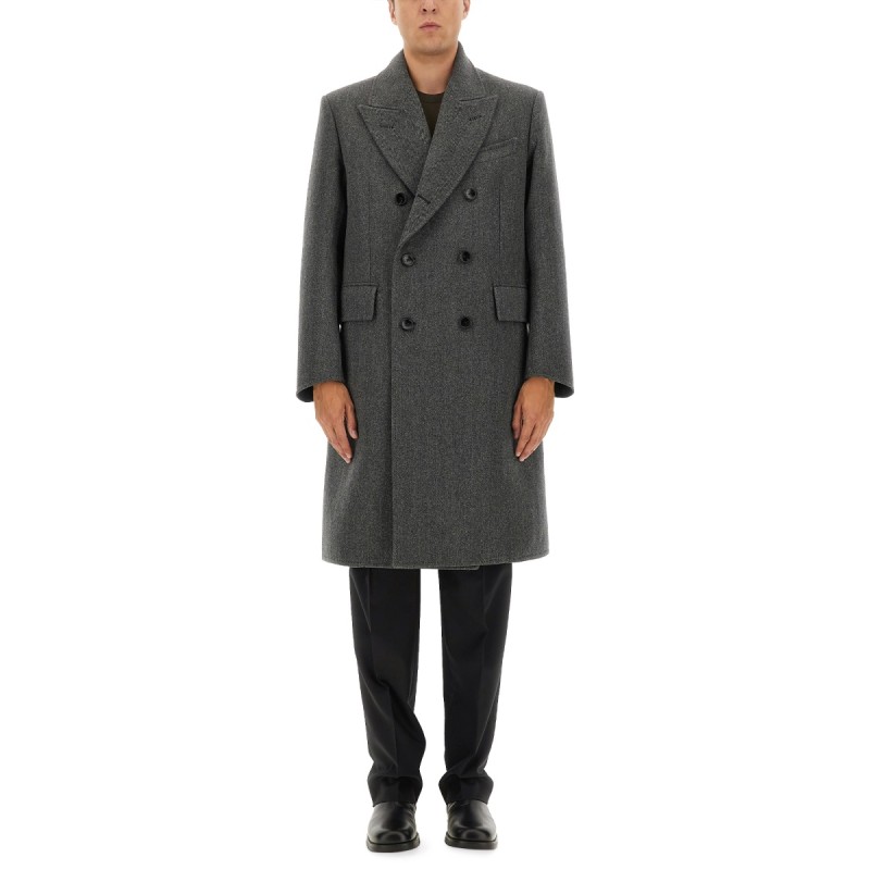 DOUBLE-BREASTED COAT