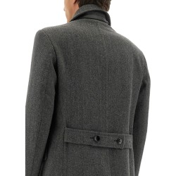 DOUBLE-BREASTED COAT