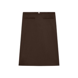 MIDI SKIRT WITH LOGO