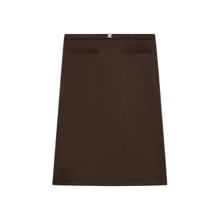 MIDI SKIRT WITH LOGO