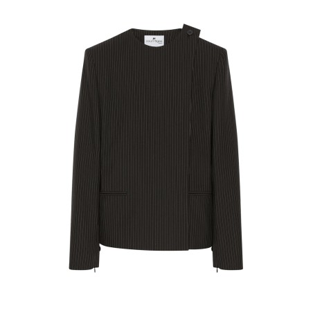 "BUCKLE PINSTRIPES" JACKET