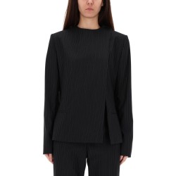 "BUCKLE PINSTRIPES" JACKET