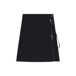 MIDI SKIRT WITH ZIPPER