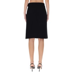 MIDI SKIRT WITH ZIPPER