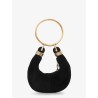 Bracelet suede crossbody bag