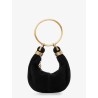 Bracelet suede crossbody bag