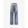 Stonewashed denim jeans with Dior Oblique motif inside