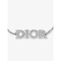 Metal Dior Evolution bracelet with gold finishes