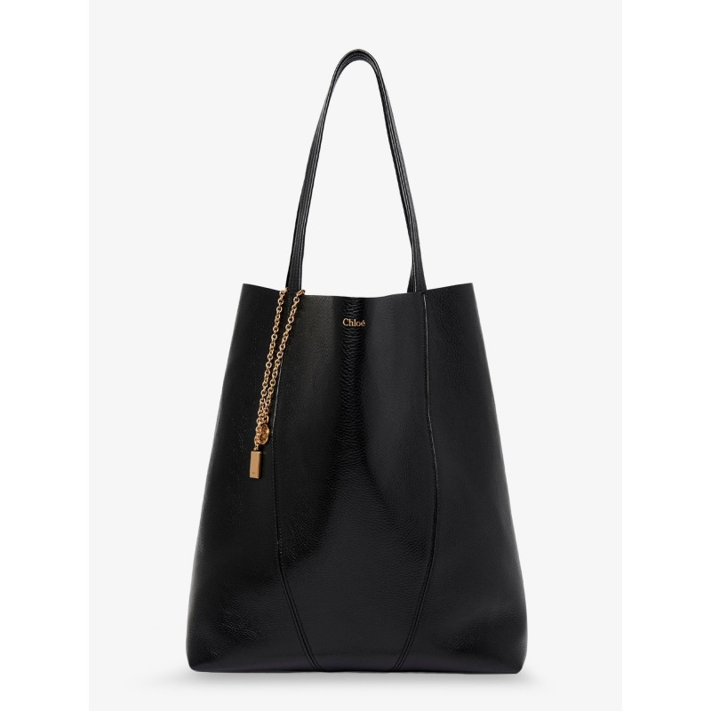 Chloé Spin leather shoulder bag