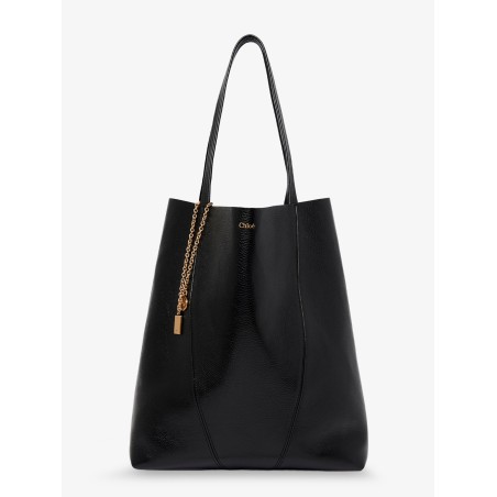 Chloé Spin leather shoulder bag