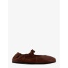 Ruches leather ballerinas