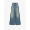 Stone-washed jeans with Dior Oblique motif inside