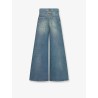 Stone-washed jeans with Dior Oblique motif inside