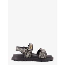 Canvas Dioract flat sandals