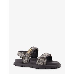 Canvas Dioract flat sandals