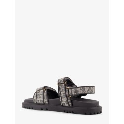 Canvas Dioract flat sandals