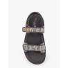 Canvas Dioract flat sandals