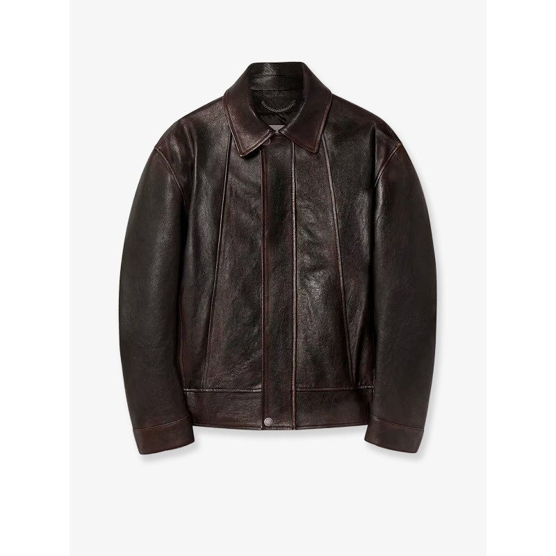 Prince leather bomber
