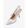 J'Adior laminated leather pumps
