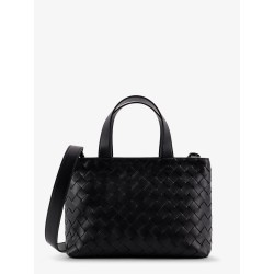 Leather crossbody bag with Intrecciato pattern