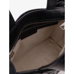 Leather crossbody bag with Intrecciato pattern