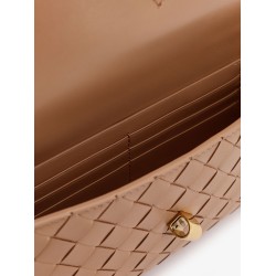 Andiamo leather Clutch with Intrecciato pattern