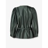 Silk duchesse blazer