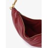 Halfmoon leather shoulder bag