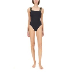 ONE PIECE SWIMSUIT WITH GREEK BORDER