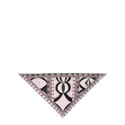 TRIANGLE SCARF IN NECKLACE PRINT