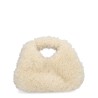 FAUX FUR HOBO BAG