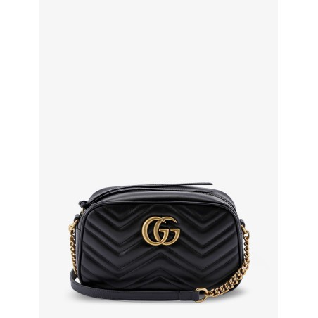 Matelassé leather Camera bag crossbody bag