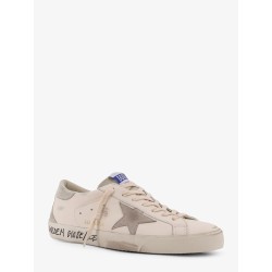 Super star leather sneakers with side logo