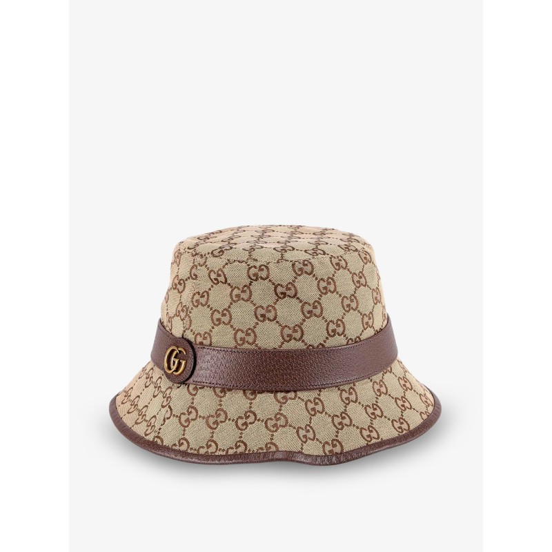 GG fabric Fedora hat