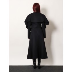 Catran midi wool and cashmere skirt