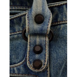 Le City Medium denim shoulder bag