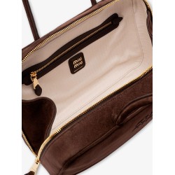 Beau suede handbag