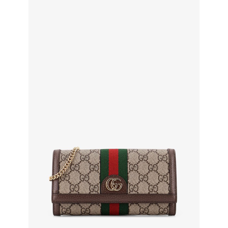 Coated canvas Ophidia crossbody bag with GG Supreme motif