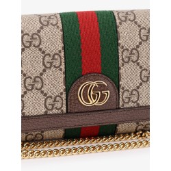 Coated canvas Ophidia crossbody bag with GG Supreme motif