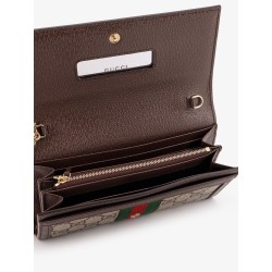 Coated canvas Ophidia crossbody bag with GG Supreme motif