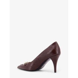 GG leather décolleté