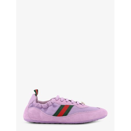 Gucci Shift mesh and suede sneakers