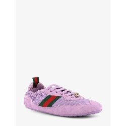 Gucci Shift mesh and suede sneakers