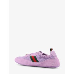 Gucci Shift mesh and suede sneakers