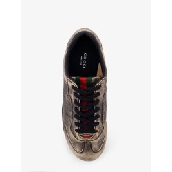Gucci Shift délavé leather sneakers