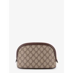 Coated canvas beauty case with GG motif