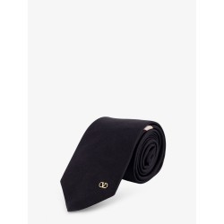 Valentie silk tie with VLogo Signature detail