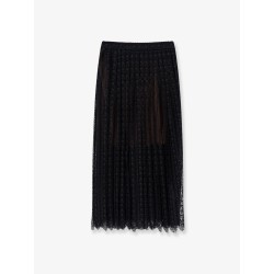 Organdis and lace skirt